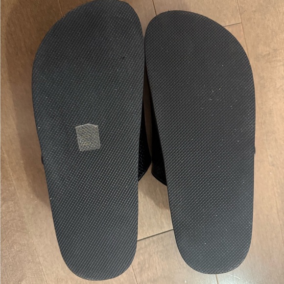 Maje Paris Black Slide Sandals with Rhinestone Buckles NWOB- FR 40- US 9.5/10 - Picture 9 of 12